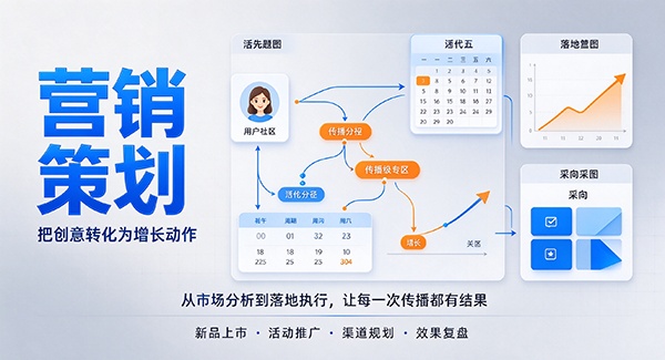 正宁县营销策划